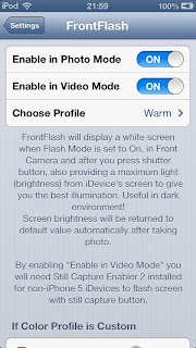 Cydia FrontFlash