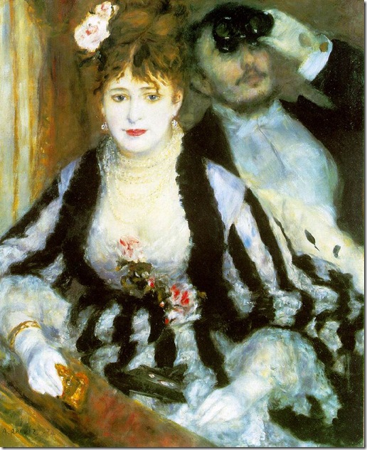 the theatre box - renoir