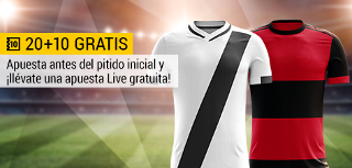 bwin promocion 10 euros Vasco da Gama vs Flamengo 8 julio