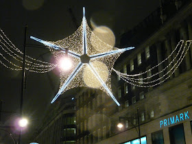 Londres Oxford Street à Noël