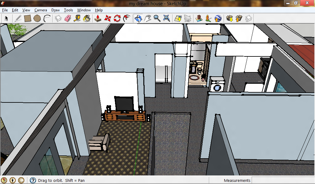 Design Rumah dengan Google SketchUp ~ SAINS WORLD