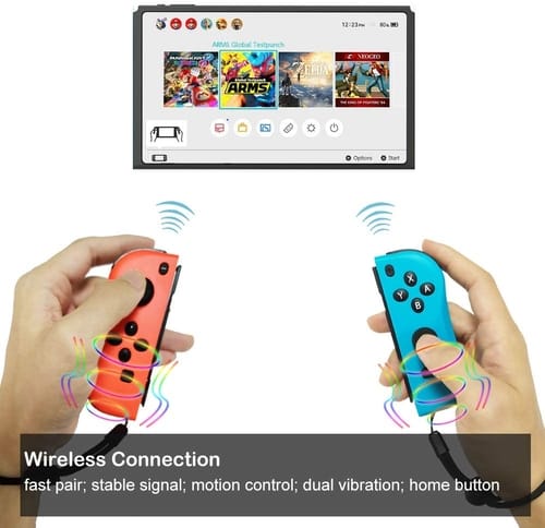 Kinvoca JC-01RB Joypad Controller for Nintendo Switch