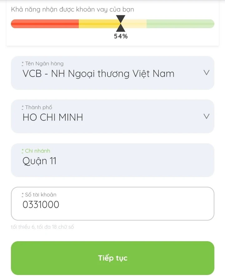 các trang vay tiền online uy tín