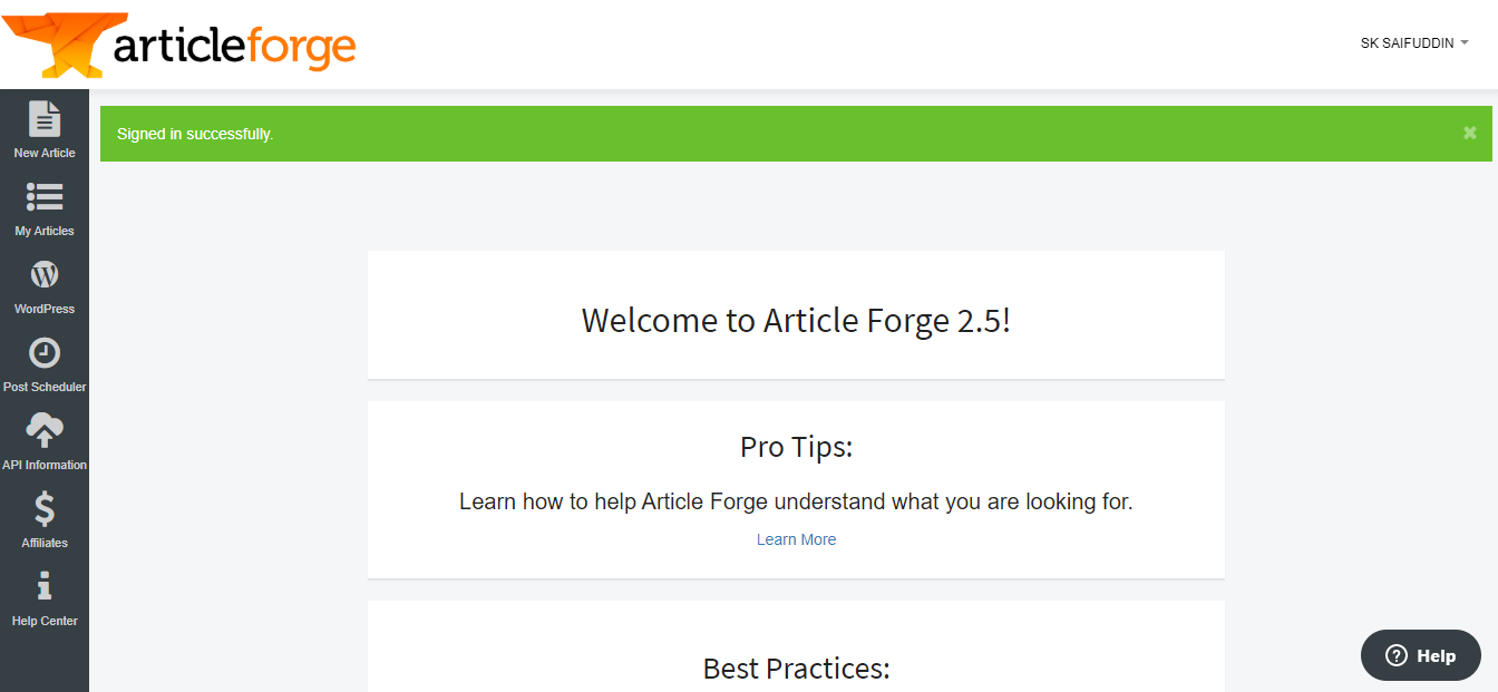 Article Forge