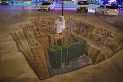 3D Street Paintings Seen On www.cars-motors-modification.blogspot.com