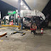  Trailer a punto de provocar una tragedia en Gasolinera de Tlapacoyan.