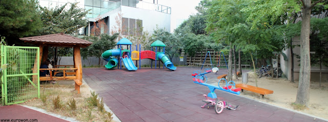 Parque infantil en Seúl