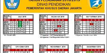 Kalender Pendidikan Tahun Pelajaran 2018/2019