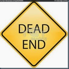 dead end