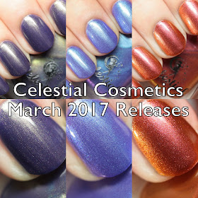 Celestial Cosmetics March 2017 Releases