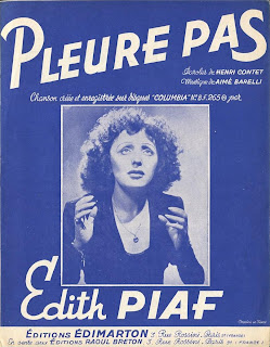 Edith Piaf - Pleure pas - France - 1949