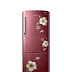 Samsung 215 L Direct Cool Single Door 3 Star Refrigerator  Star Flower Red, Colour shades 