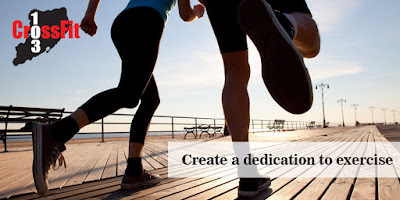 Create a dedication to exercise