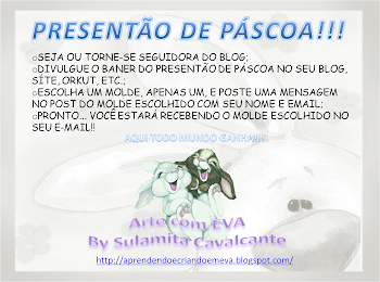 Presentão de Páscoa do Blog Arte com EVA