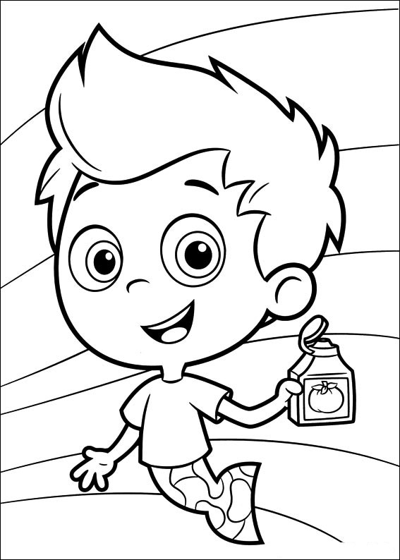 Bubble Guppies Coloring Book 1