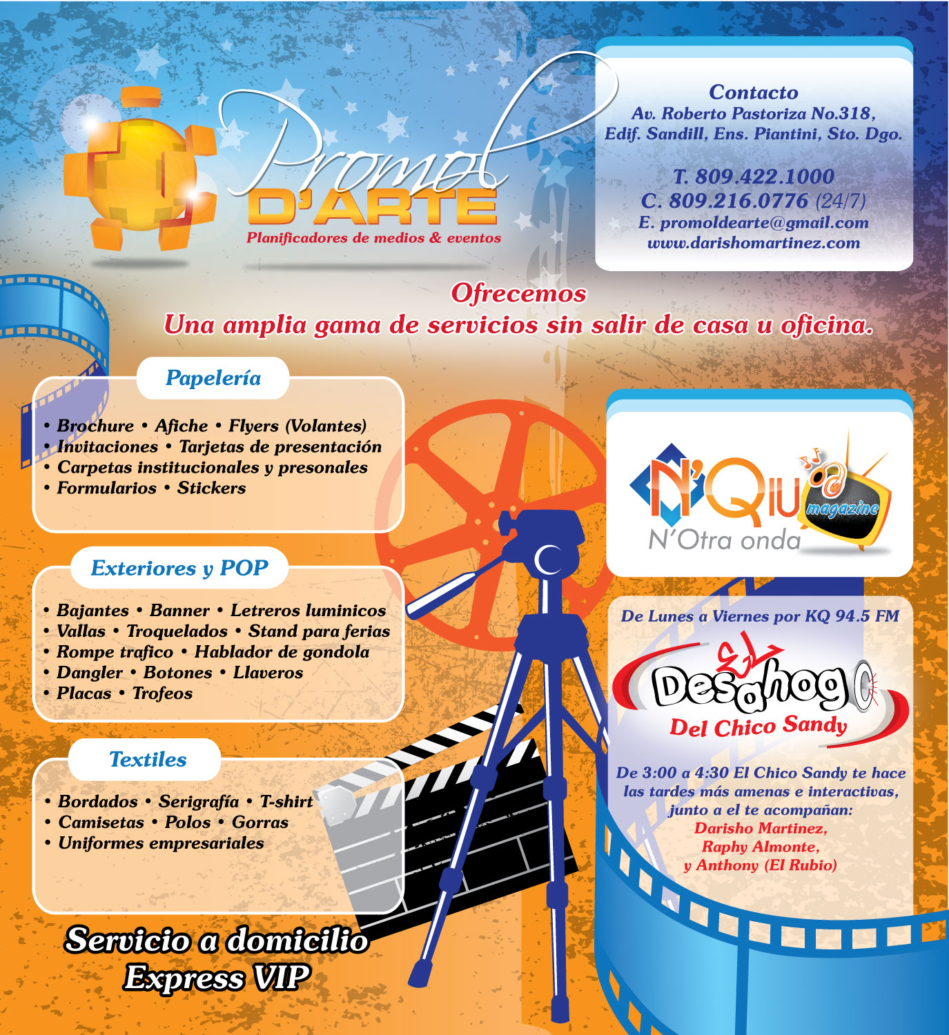 Noticias del Espectaculos y Promociones