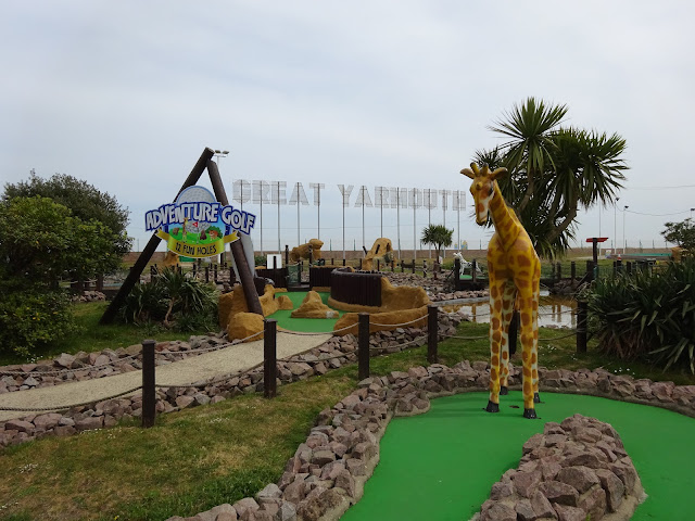 Pleasure Beach Adventure Golf in Great Yarmouth