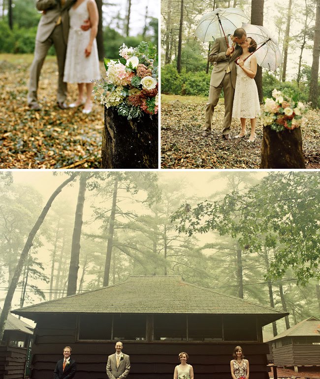 camp wedding photos