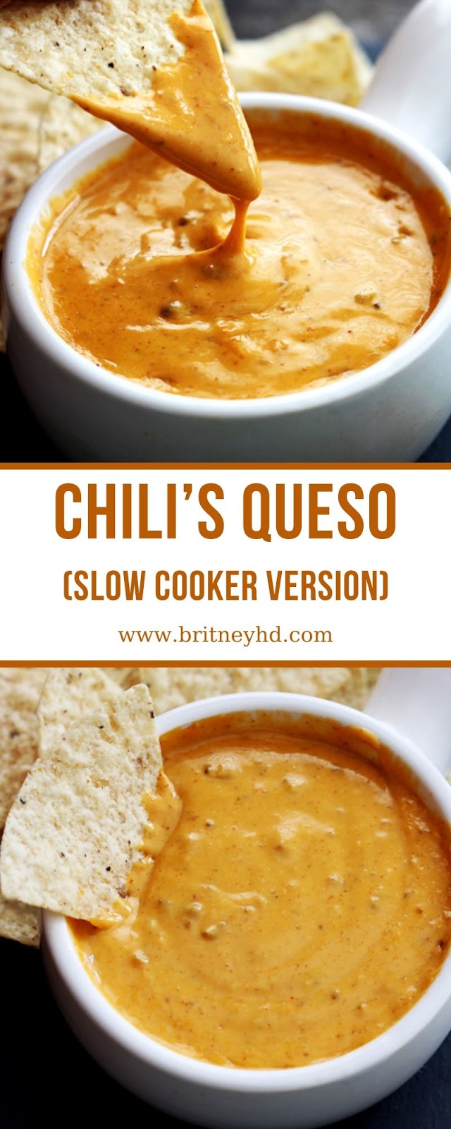CHILI’S QUESO (SLOW COOKER VERSION)