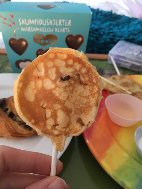 Pancake pop