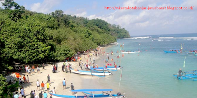 Pantai Barat Pantai Pangandaran