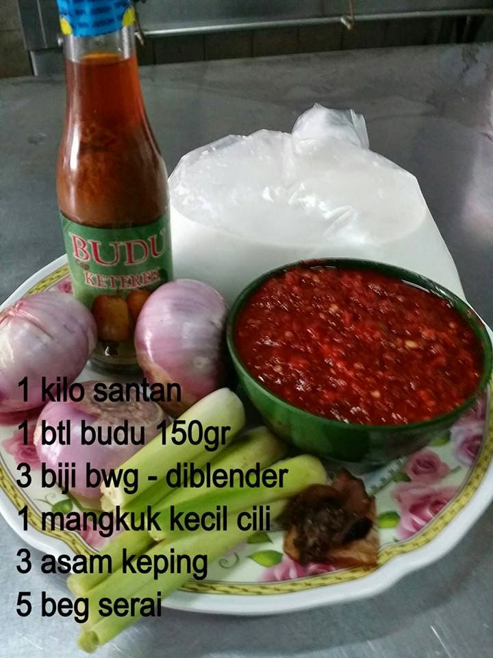 Resepi Sambal Budu Tumis ~ D' Limau Nipis