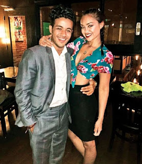 Christian Navarro with his so called girlfriend Shazi Raja