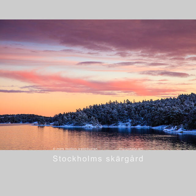 En bakgrundsbild för datorskärmen - Stockholms skärgård