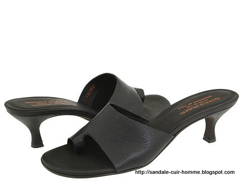Sandale cuir homme:cuir-674417