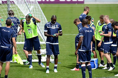 allenamento nazionale euro 2012