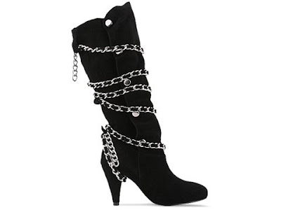 Jeffrey Campbell Shoes Online on The Look 4 Less  Isabel Marant Chain Boots    Updated 12 17 09