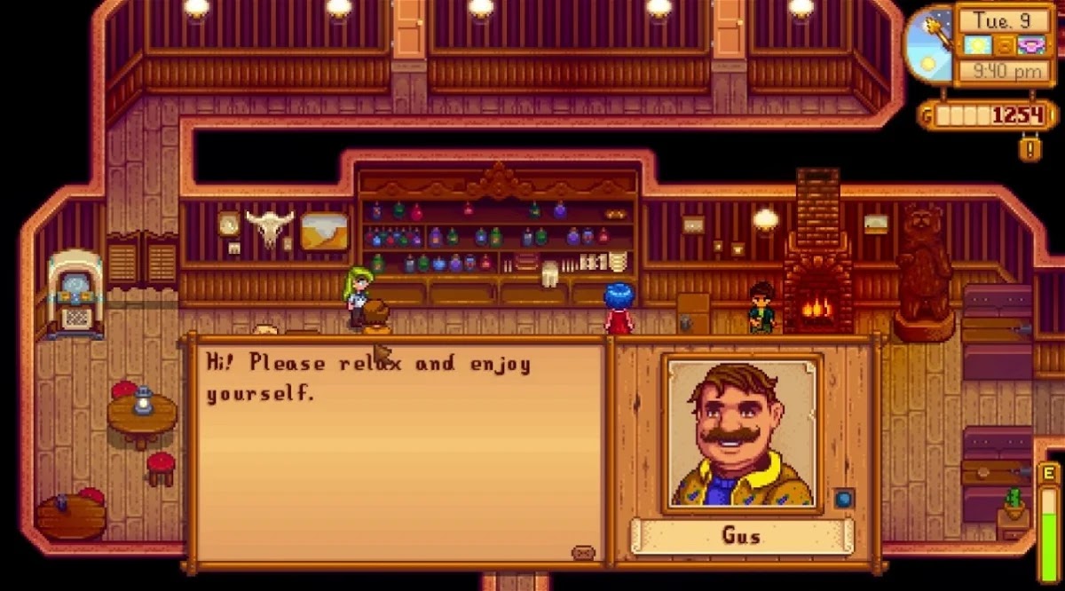 Everything you need to know about Gus in Stardew Valley