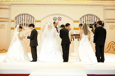Sun Myung Moon Wedding pics