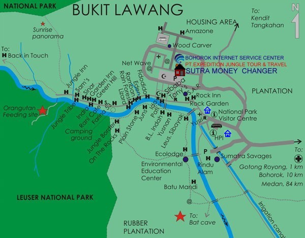 Download this Bukit Lawang Map picture