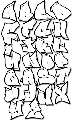 Graffiti Alphabet,alphabet graffiti