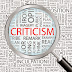 How to deal with Bitter Criticism