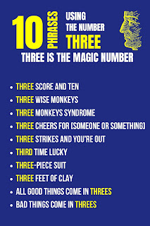 English Phrase Collection | Three is the magic number