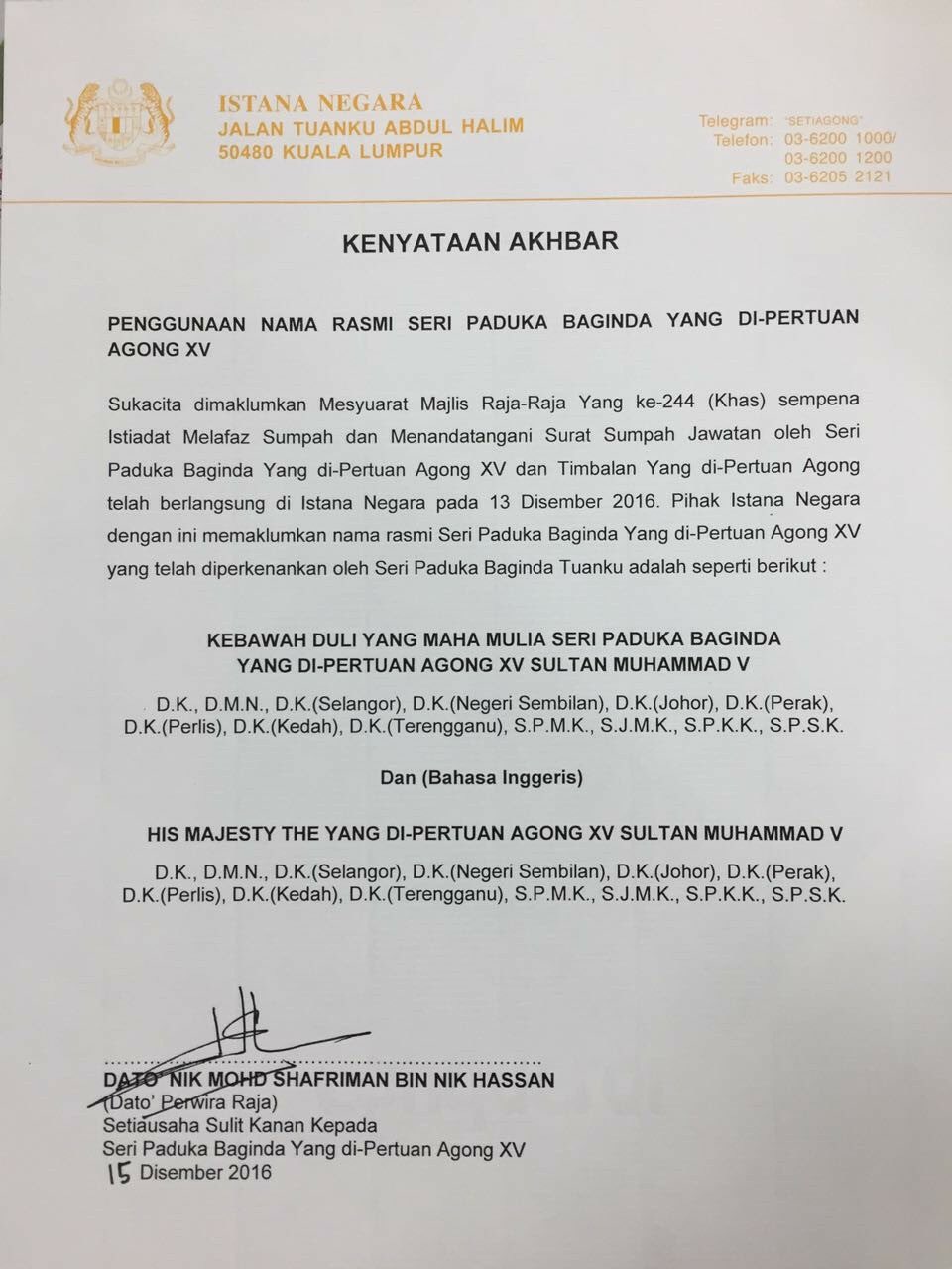 Contoh Surat Menolak Tawaran Pembelian