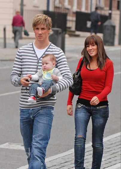 Spanish Football Sports Fernando Torres A Father Again Name Of Son Is Leo 2010