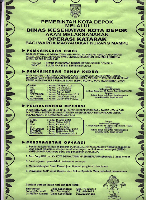 operasi katarak depok 2012