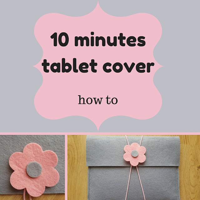 10 minutes tablet cover how to, tutorial