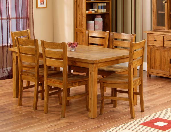 wooden dining room tables