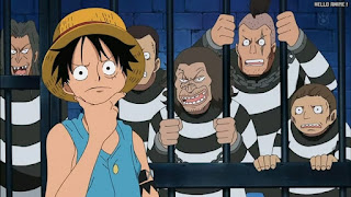 ワンピースアニメ インペルダウン編 423話 ルフィ Monkey D. Luffy | ONE PIECE Episode 423