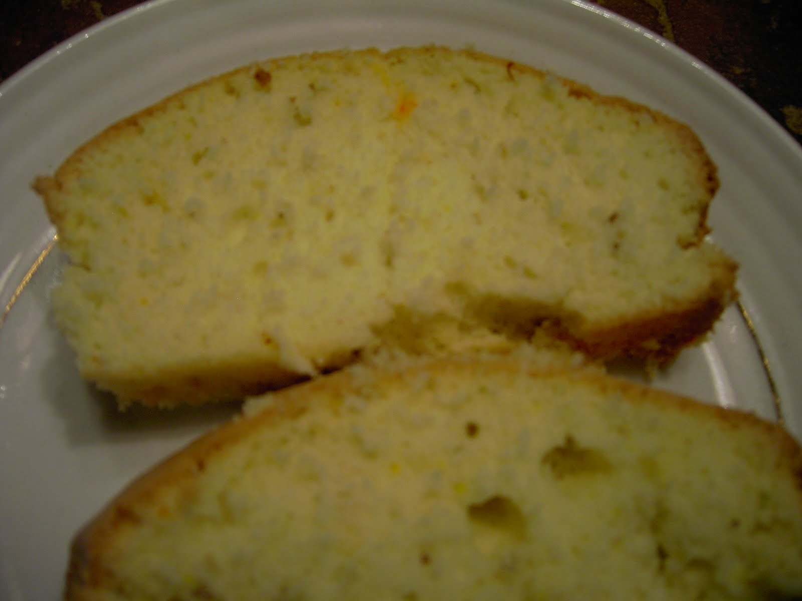 Cardamom-Saffron Pound Cake