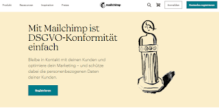 Werbeversprechen: "Mit Mailchimp ist DSGVO‑Konformität einfach" - Laut BayLDA eher nein?!