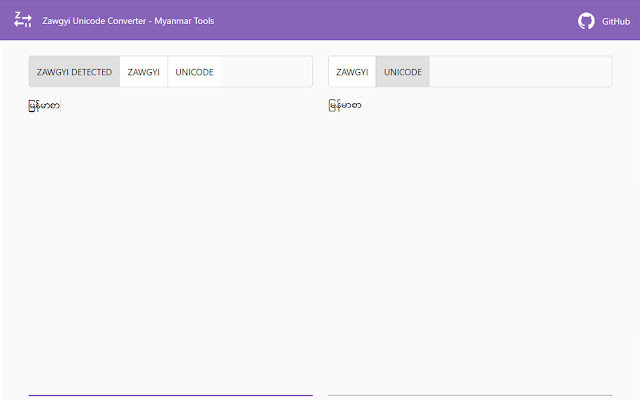 Zawgyi Unicode Converter