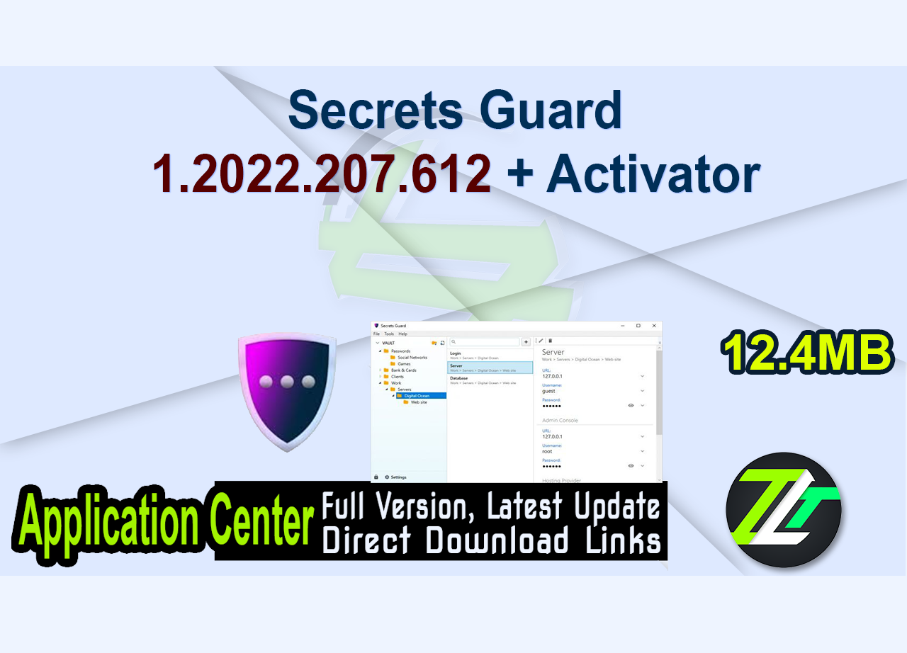 Secrets Guard 1.2022.207.612 + Activator