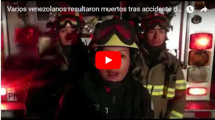 Varios venezolanos muertos tras accidente de autobús en Ecuador