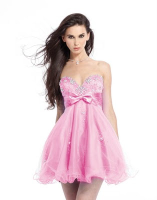 Short elegant prom dresses for girls