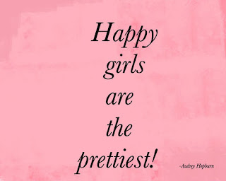 happy girly quote